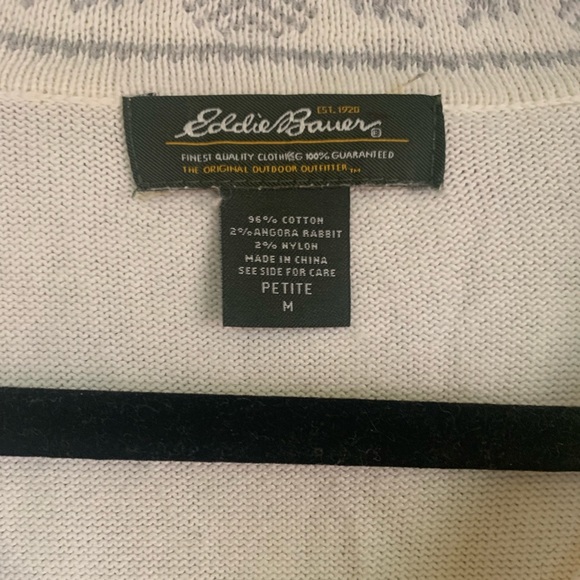 Eddie Bauer winter knit pullover - Picture 4 of 5